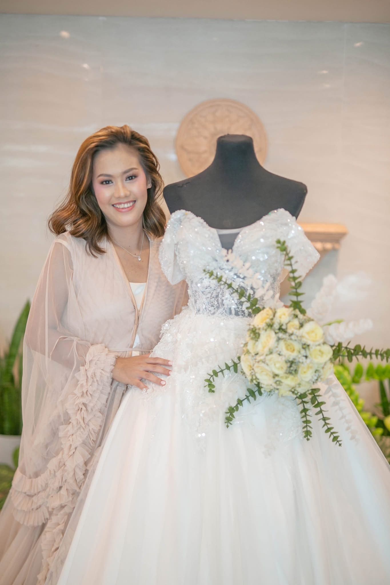 Wedding Gown Off Shoulder