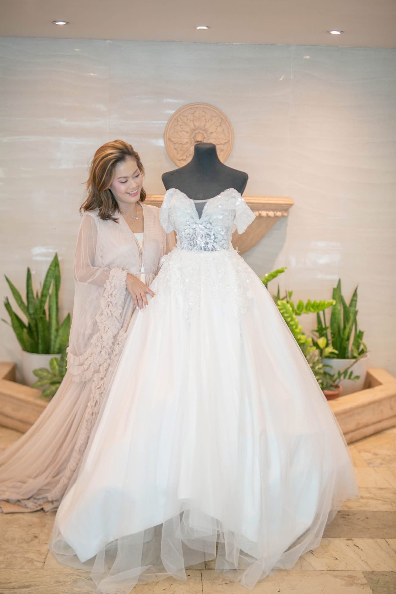 Wedding Gown Off Shoulder 2