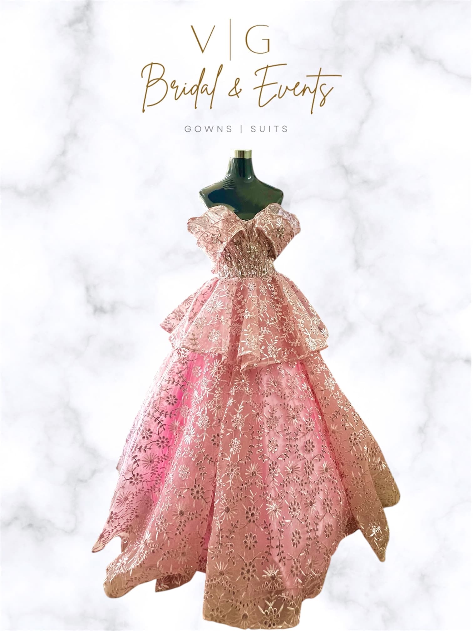 Pink Ball Gown