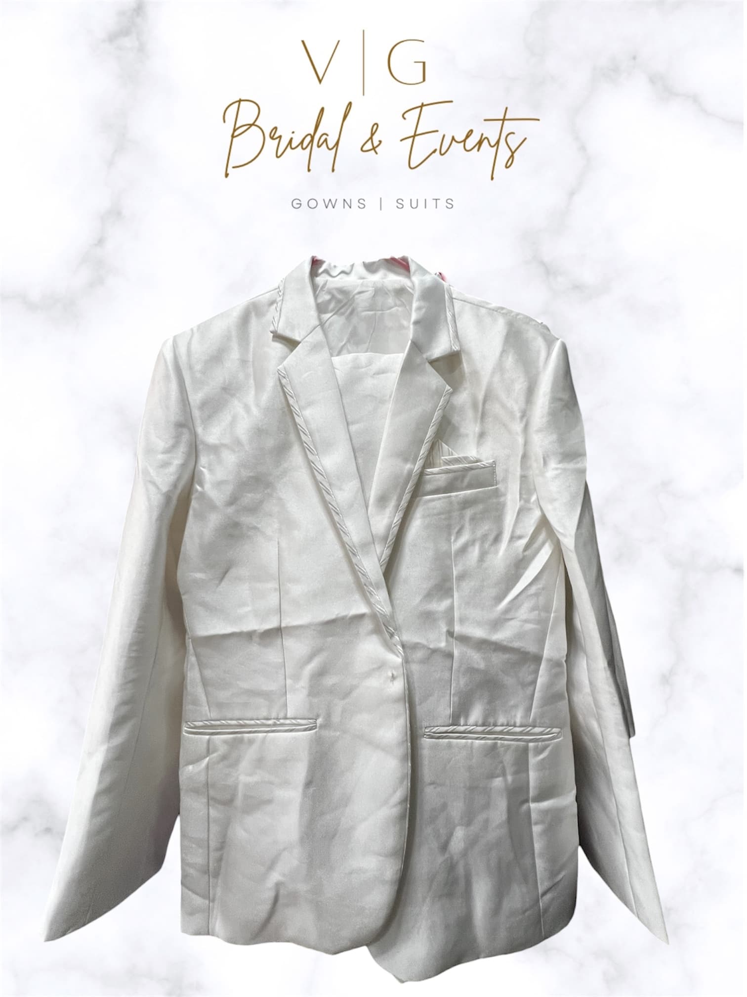 Plain White Suit