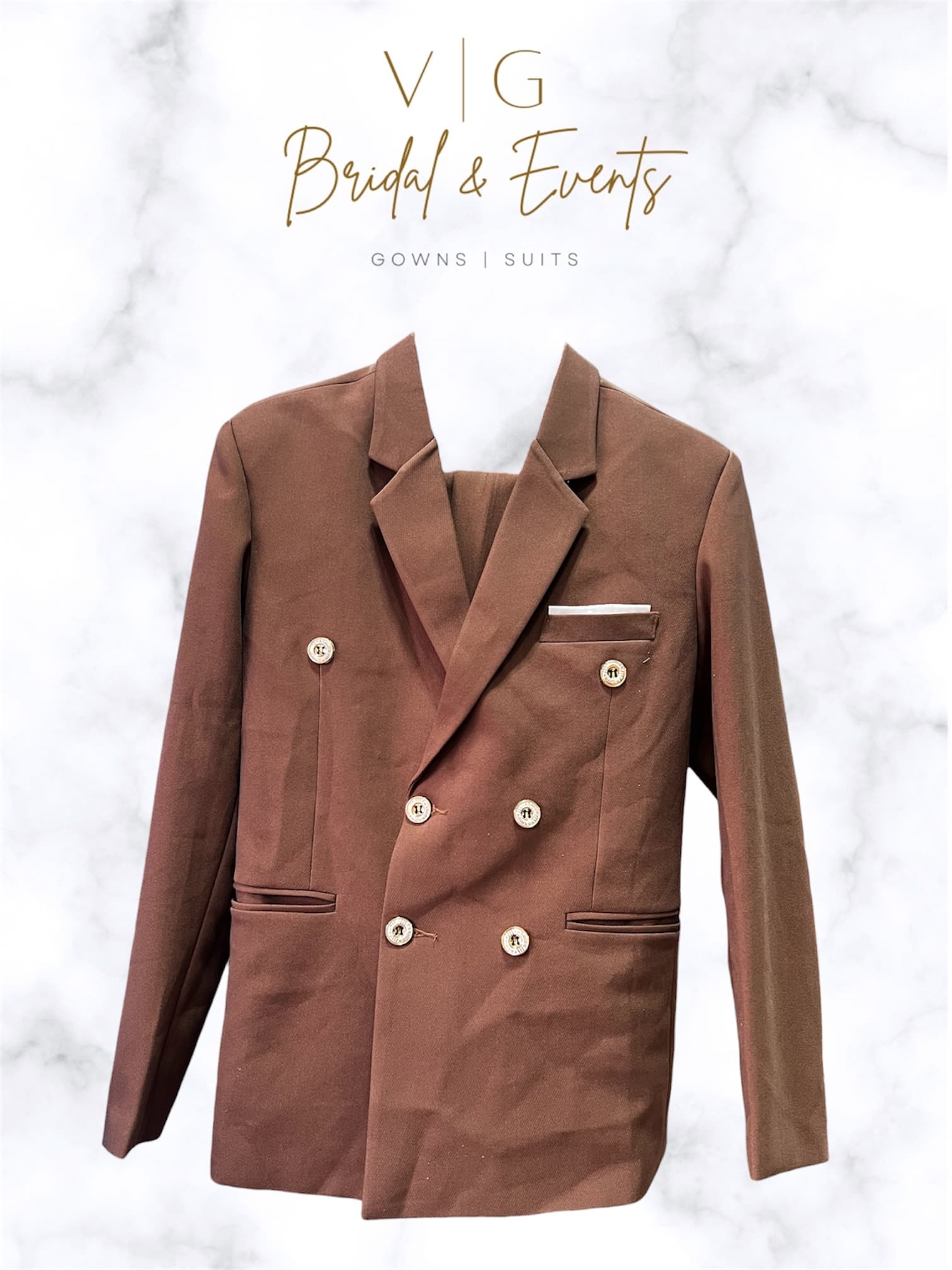 Dark Brown Suit