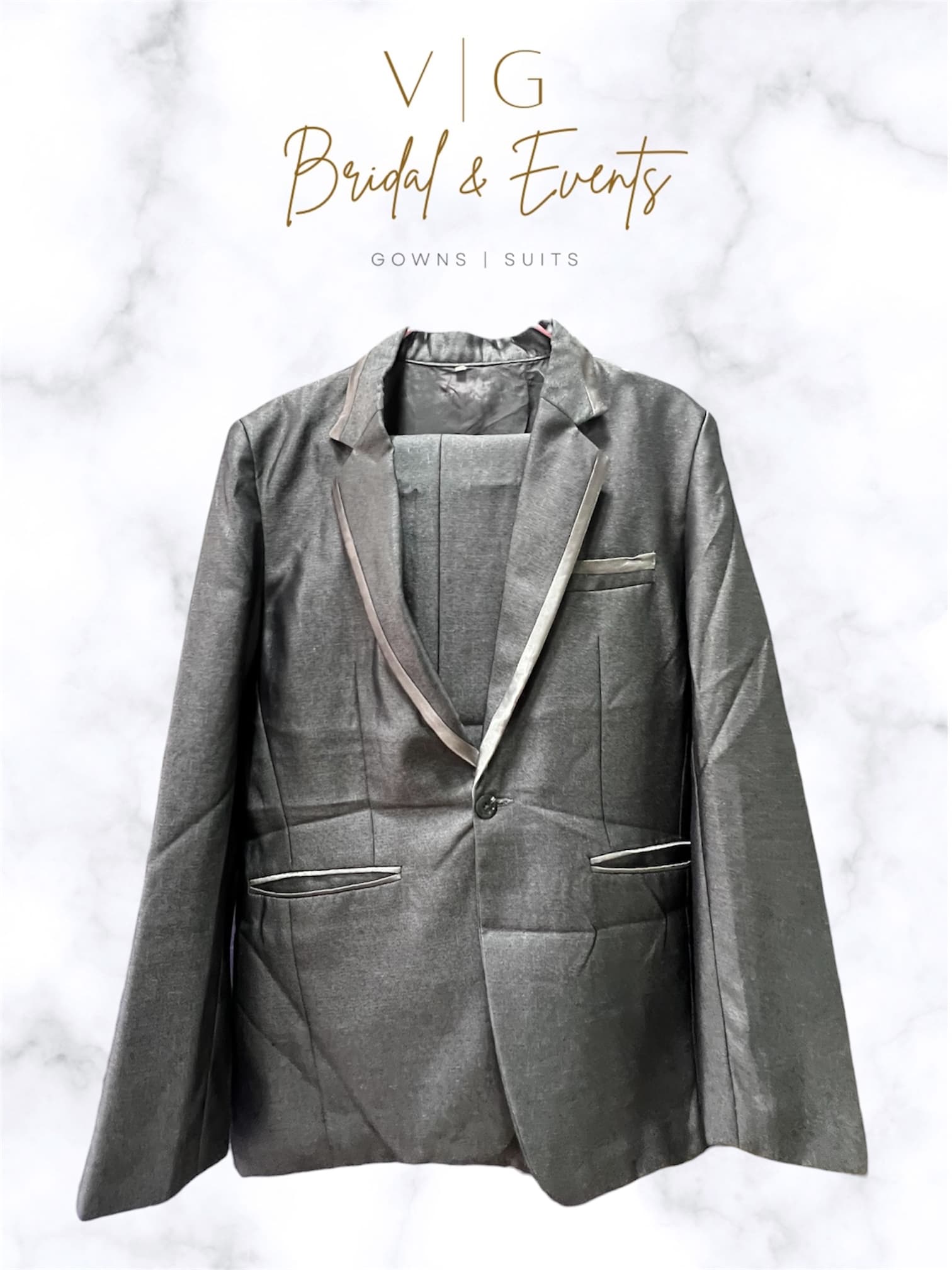 Dark Gray Suit